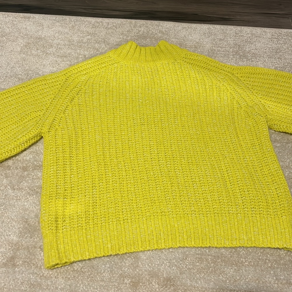 Anthropologie Sweater - Bright Yellow - Picture 5 of 6